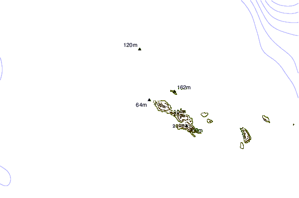 Littoral autour Anse Georgette