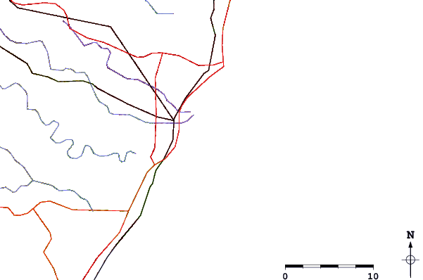 Routes et rivières à proximité Ansteys