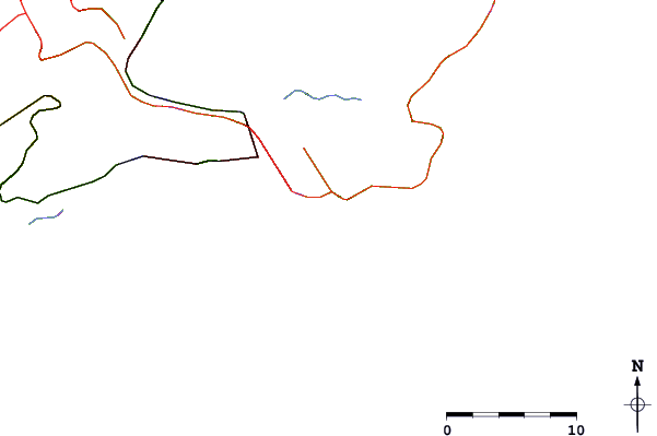 Routes et rivières à proximité Praia de Asturias