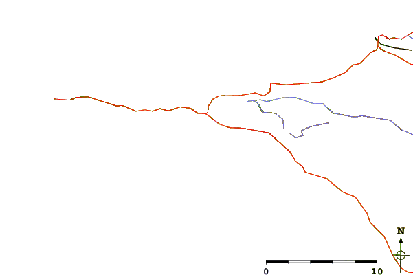 Routes et rivières à proximité Audierne