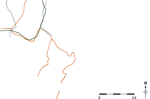 Routes et rivières à proximité Aurora Point