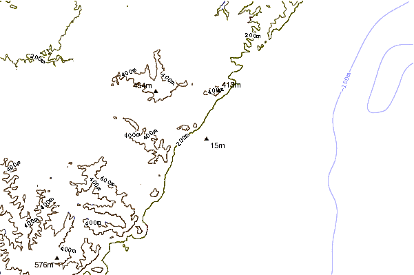 Littoral autour Austinmer Pools