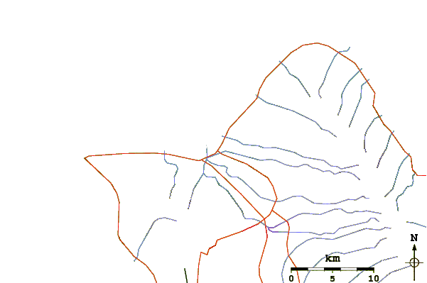 Routes et rivières à proximité Avalanche