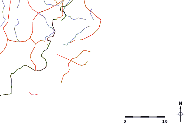 Routes et rivières à proximité Avoca Point