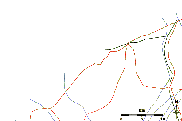 Routes et rivières à proximité Back Beach