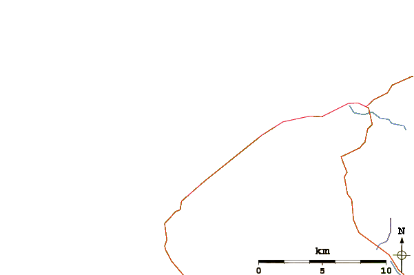 Routes et rivières à proximité Back Strands