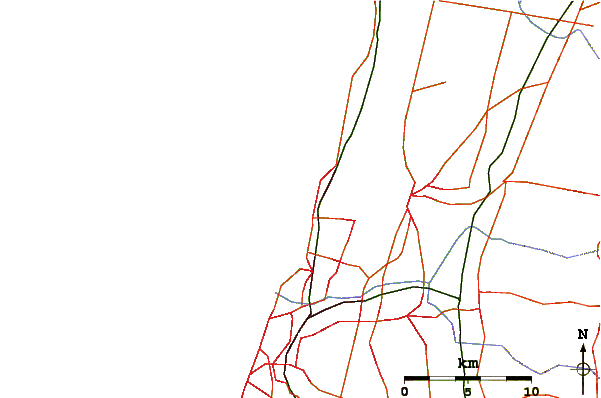 Routes et rivières à proximité Bagira Beach