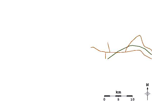Routes et rivières à proximité Baie des Carpes