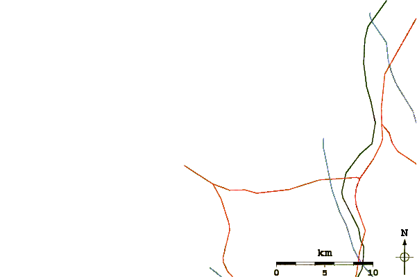 Routes et rivières à proximité Baleal Reef