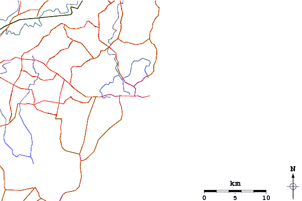Routes et rivières à proximité Ballina South Wall
