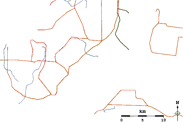 Routes et rivières à proximité Balnarring Point
