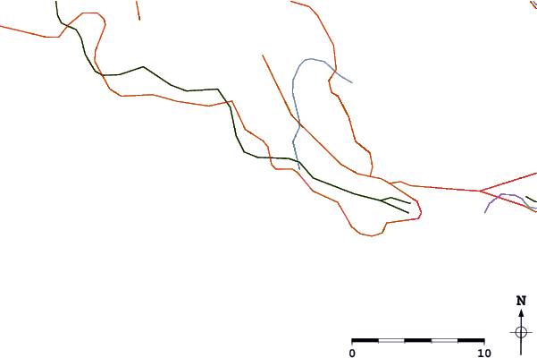 Routes et rivières à proximité Bandol - Les Nervis