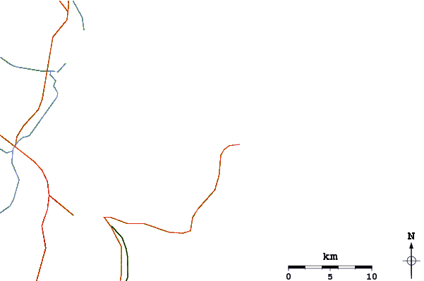 Routes et rivières à proximité Barra Beach