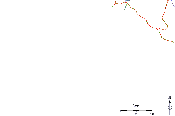 Routes et rivières à proximité Bawa
