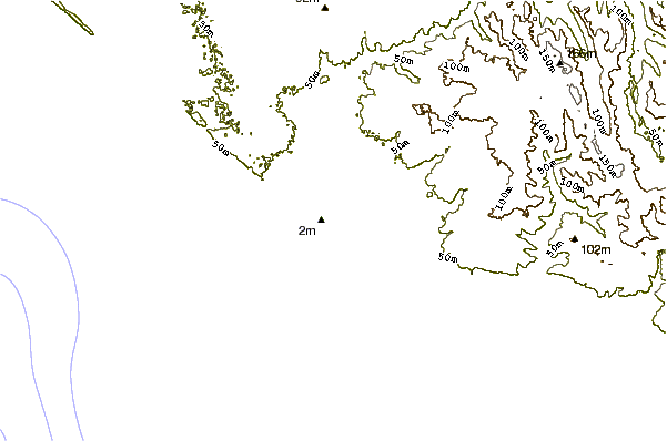 Littoral autour Bay of Martyrs