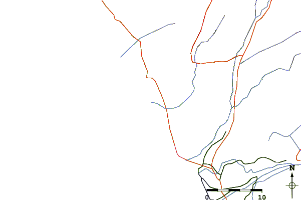 Routes et rivières à proximité Bermejo