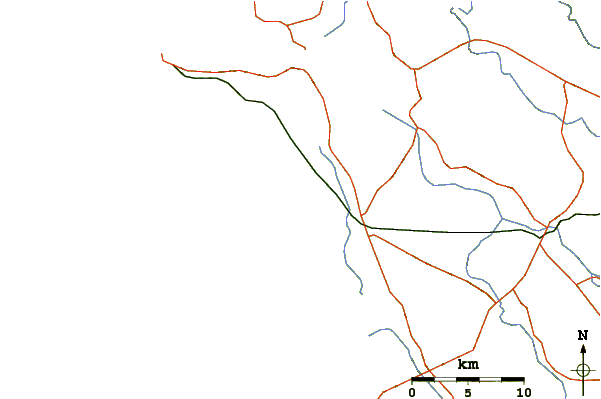 Routes et rivières à proximité Betalbatim Beach Taj