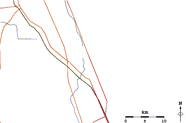 Routes et rivières à proximité Bicentenial Park