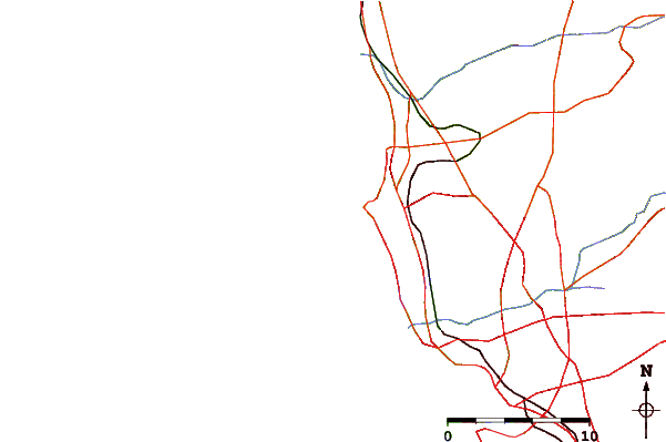 Routes et rivières à proximité Big Rock