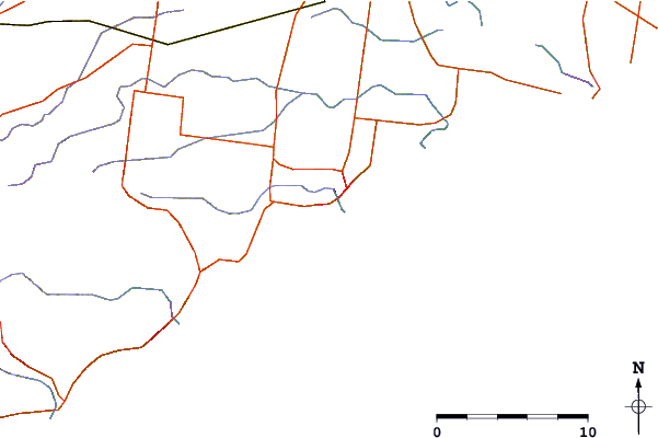 Routes et rivières à proximité Bird Rock