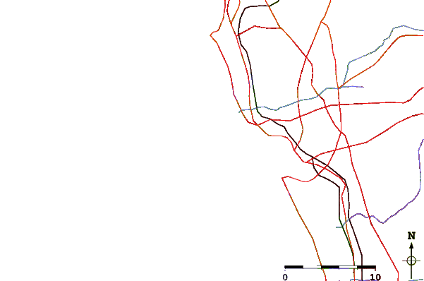 Routes et rivières à proximité Bird Shit