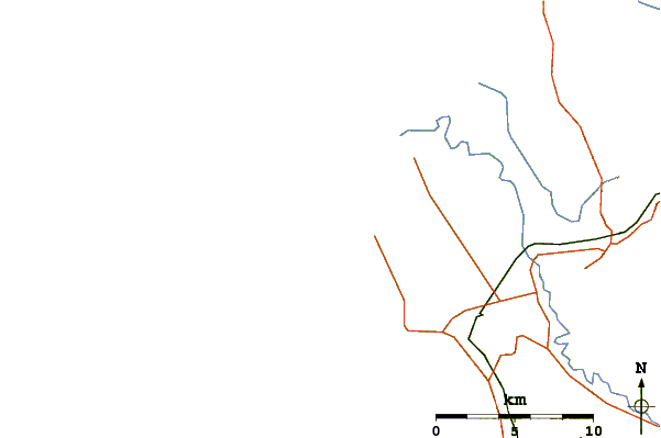 Routes et rivières à proximité Bishtpala Outer Reef