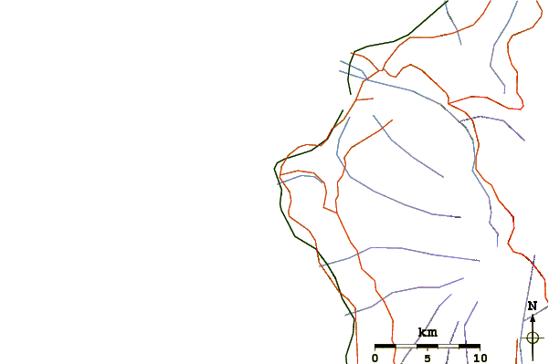 Routes et rivières à proximité Black Rocks Jetty