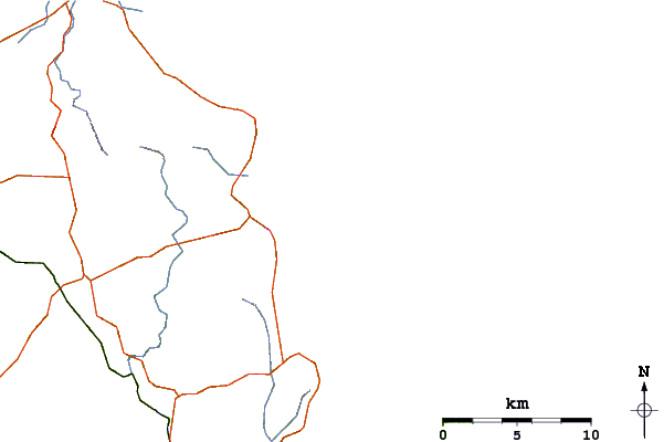 Routes et rivières à proximité Black Swamp