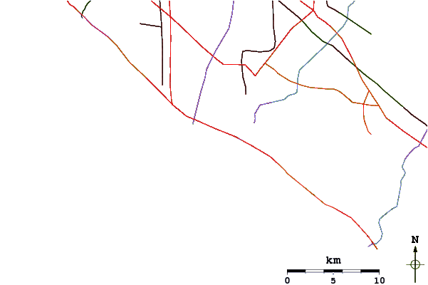 Routes et rivières à proximité Blackies