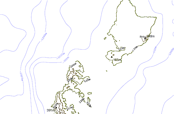 Littoral autour Boat Basin Rights