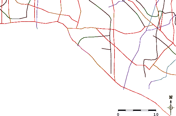 Routes et rivières à proximité Bolsa Chica