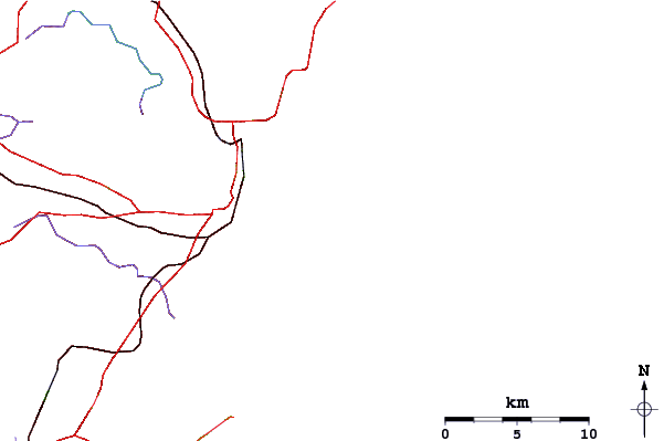 Routes et rivières à proximité Bondi Beach