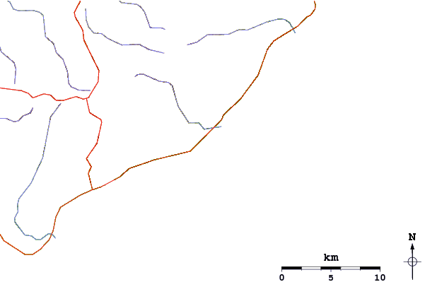 Routes et rivières à proximité Boneyards