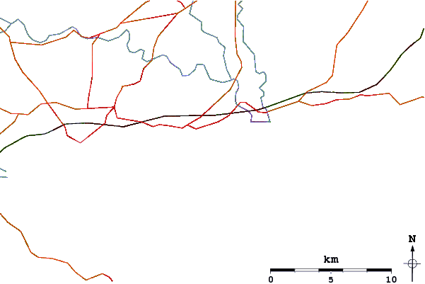 Routes et rivières à proximité Boscombe Pier