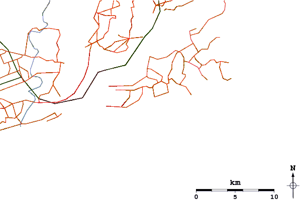 Routes et rivières à proximité Otago Peninsula - Boulder Beach