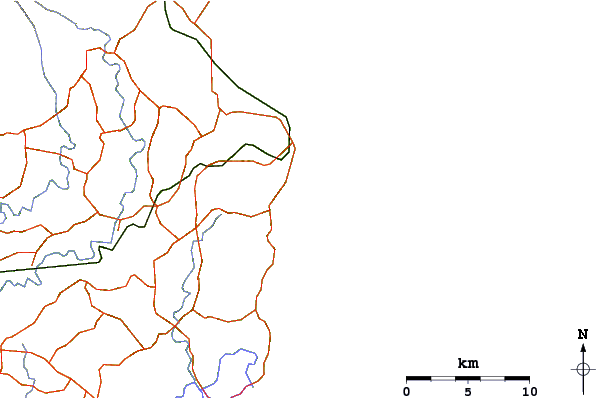 Routes et rivières à proximité Broken Head
