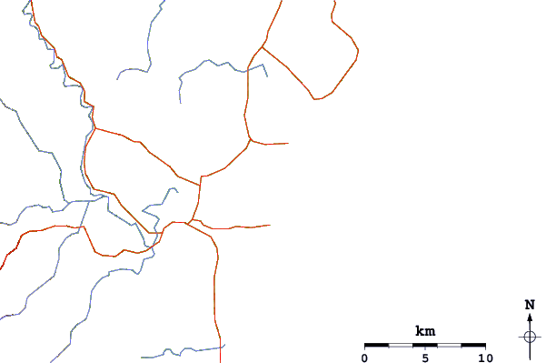 Routes et rivières à proximité Broulee Main Beach (S end)