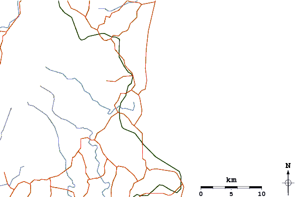 Routes et rivières à proximité Brunswick River