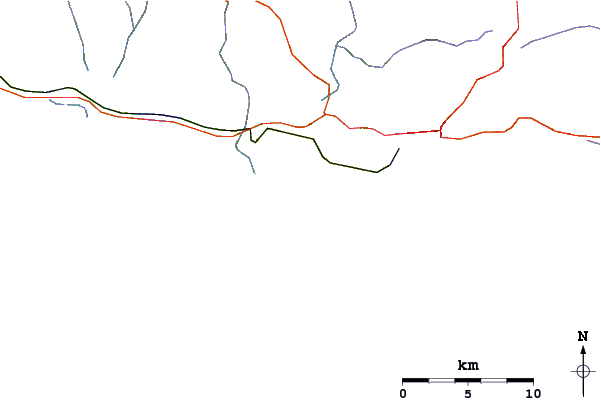 Routes et rivières à proximité Buffalo Bay Wildside