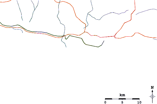 Routes et rivières à proximité Buffalo Bay