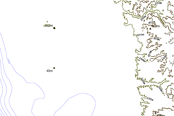Littoral autour Cabo San Quintin