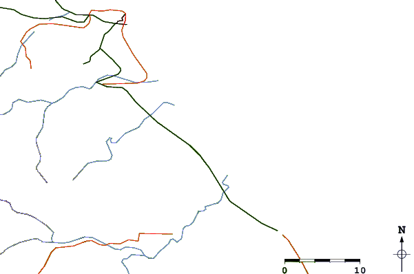 Routes et rivières à proximité Caca Rio