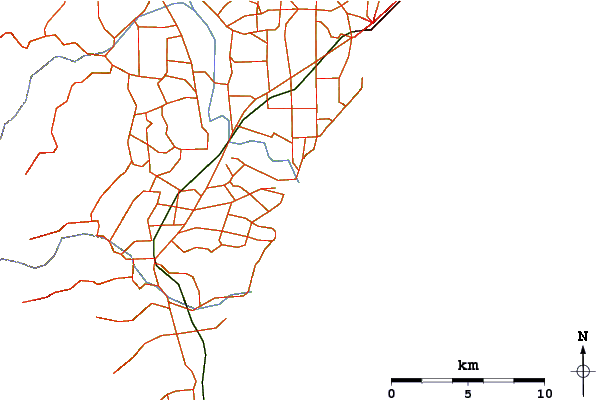 Routes et rivières à proximité Campbells Bay