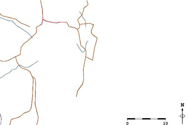Routes et rivières à proximité Campeche