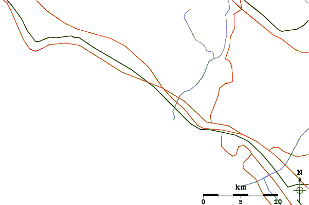 Routes et rivières à proximité Campo di mare