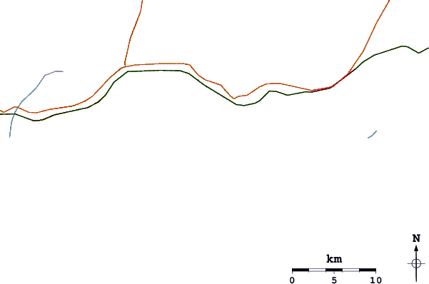 Routes et rivières à proximité Canal