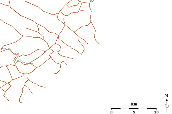 Routes et rivières à proximité Cannibal Bay