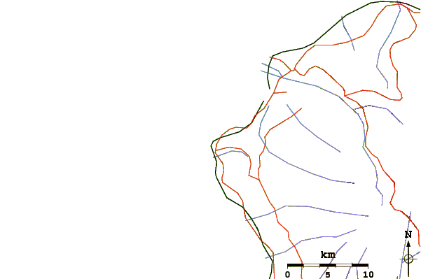 Routes et rivières à proximité Cap Howard