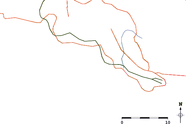 Routes et rivières à proximité Cap Rousset