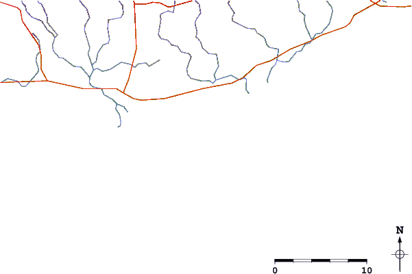 Routes et rivières à proximité Cape Kersaint